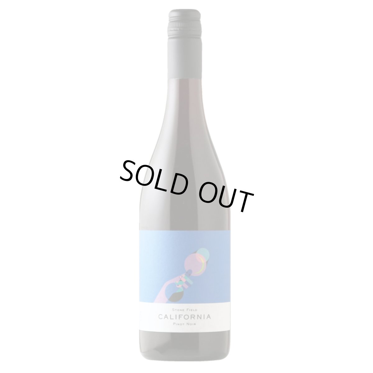 画像2: カリフォルニア・ピノ・ノワール（赤ワイン アメリカ カリフォルニア　ストーン・フィールド） (2)