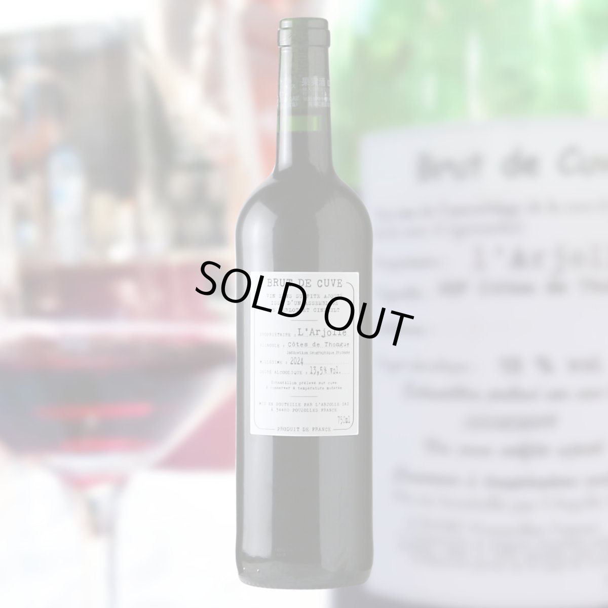 画像3: ラルジョル ブリュット ド キューブ ルージュ （赤ワイン フランス ラングドック） (3)