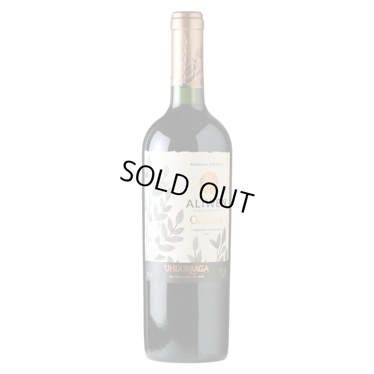 画像2: アリウェン　レセルバ エスペシアル オルガニコ カベルネ・ソーヴィニヨン（赤ワイン チリ　ウンドラーガ） (2)