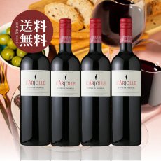画像1: ラルジョル ルージュ 4本まとめ買いセット(赤ワイン4本 750ml 送料無料 北海道、沖縄は1個口につき送料950円) (1)