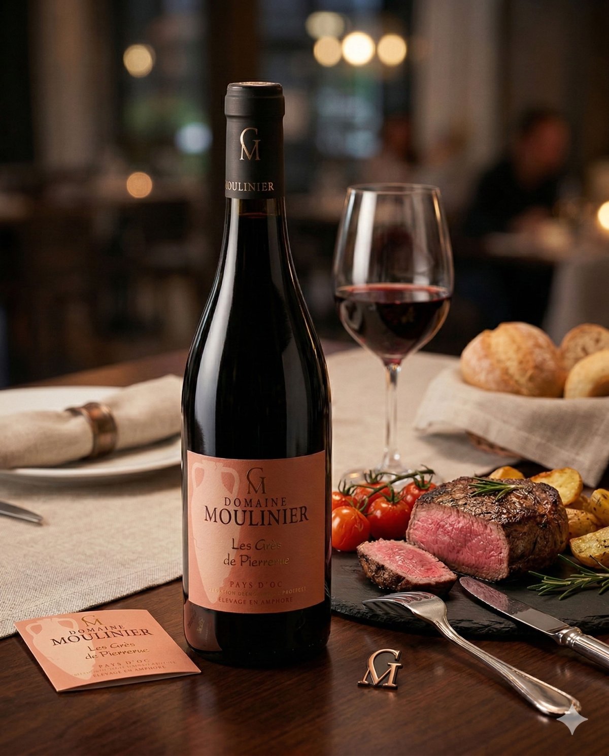 画像3: レ グレ ド ピエールリュ（赤ワイン フランス ラングドック　ドメーヌ ムリニエ） (3)