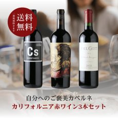 画像1: カリフォルニア赤ワイン3本セット（赤ワイン3本 送料無料 北海道、沖縄は1個口につき送料950円） (1)
