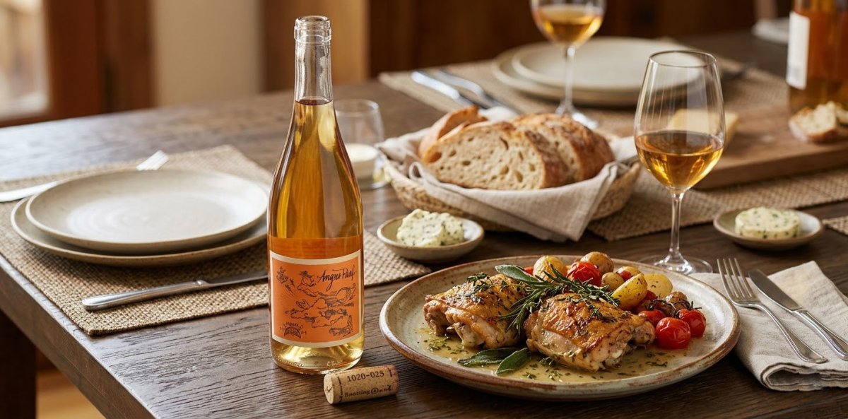 画像5: メサス マスカットブラン スキンコンタクト（オレンジワイン 南アフリカ　アンガス・ポール) (5)