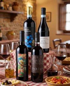 画像2: イタリア厳選赤ワイン4本セット（赤ワイン4本 750ml 送料無料 北海道、沖縄は1個口につき送料950円） (2)